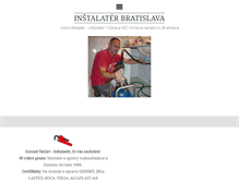 Tablet Screenshot of instalaterba.sk